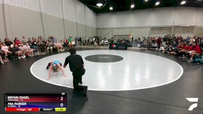 85 lbs Round 2 (6 Team) - Brynn Engel, Wisconsin vs Mia Parker, Florida