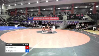 130 lbs Consi Of 8 #2 - Elizabeth Duvall, Texas Wesleyan vs Paige Respico, Providence (Mont.)