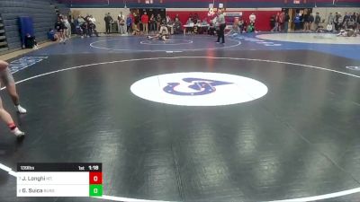 139 lbs Quarterfinal - Joseph Longhi, Mt. Pleasant vs Gaven Suica, Burgettstown