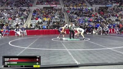 120 lbs Quarterfinal - Sean Harris, Leo vs Kaid Jackson, Delta