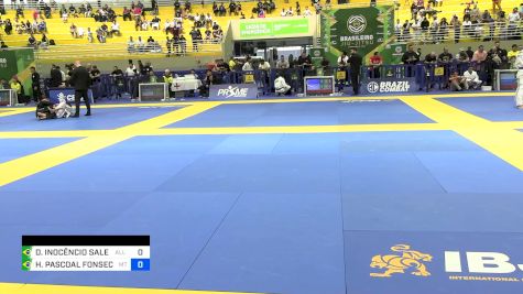 DANIEL INOCÊNCIO SALES vs HEITOR PASCOAL FONSECA BRIGIDA 2024 Brasileiro Jiu-Jitsu IBJJF