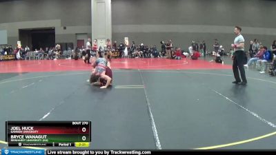 141 lbs Cons. Round 6 - Joel Huck, Gannon University vs Bryce Wanagut, Reinhardt University (GA)