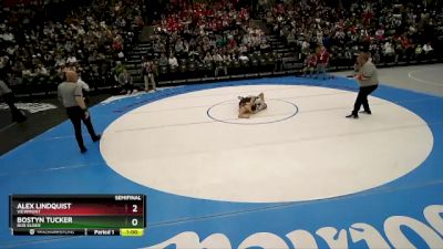 126 lbs Semifinal - Alex Lindquist, Viewmont vs Bostyn Tucker, Box Elder