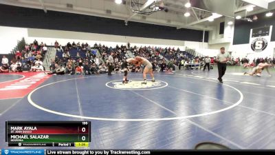 195 lbs Semifinal - Mark Ayala, St. John Bosco vs Michael Salazar, Hesperia