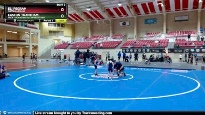 45-48 lbs Round 1 - Easton Trantham, Smoky Mountain Youth Wrestling vs Eli Pegram, North Carolina