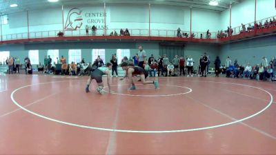 132 lbs Quarterfinal - Cameron Sommers, Franklin Wrestling Club vs Sean Breedlove, Center Grove Wrestling Club