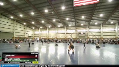 140 lbs Semifinal - Tashra Pay, JWC vs Brooke Misrasi, Bear River Junior High Wrestling Club