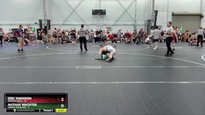 132 lbs Round 3 (8 Team) - Eric Swanson, Seagull Blue vs Nathan Wachter, Savage WA Black