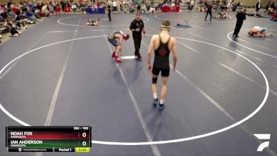 160 lbs Cons. Round 2 - Ian Anderson, Minnesota vs Noah Fox, Minnesota