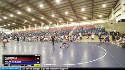 94 lbs Round 1 (6 Team) - Mason Ekle, ALASKA vs Nolan Carlson, UTAH