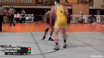 165 3rd Place Chaz Polson (Wyoming) vs. Jessie Hoffschneider (Colorado Mesa University)