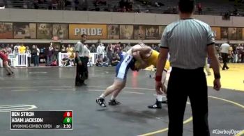 174 Finals Ben Stroh (Wyoming) vs. Adam Jackson (Air Force Academy)