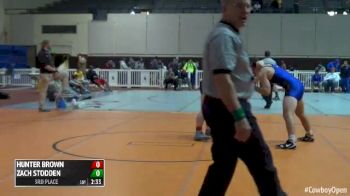 184 3rd Place Hunter Brown (USAF Prep) vs. Zach Stodden (Nebraska Kearney)