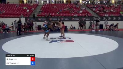 125 kg Cons 16 #2 - Garrett Joles, Gopher Wrestling Club - RTC vs Demertius Thomas, Pittsburgh Wrestling Club/NYAC