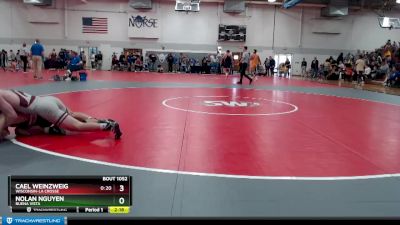 Elite 133 lbs Cons. Round 2 - Nolan Nguyen, Buena Vista vs Cael Weinzweig, Wisconsin-La Crosse