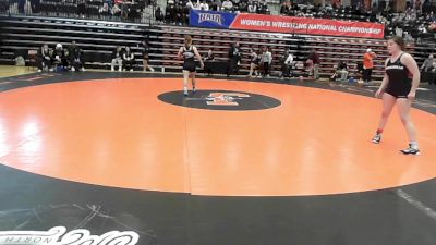 116 lbs Consi Of 16 #2 - Shae Reisel, Campbellsville vs Hannah Hall, Central Methodist