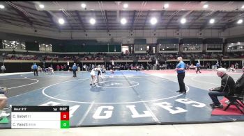 106 lbs Consi Of 16 #1 - Cyrus Sabet, St. Alban's vs Christian Yanoti, Brunswick