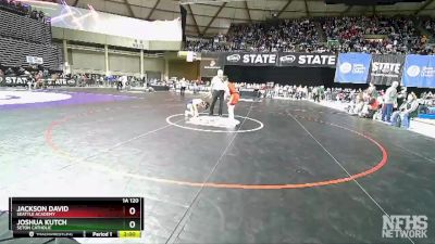 1A 120 lbs Champ. Round 1 - Jackson David, Seattle Academy vs Joshua Kutch, Seton Catholic