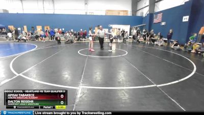 80 lbs Semifinal - Dalton Regehr, Sandpoint Legacy Wrestling vs Apisai Tabakece, Sublime Wrestling Academy