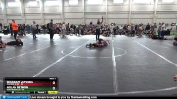 76 lbs Finals (2 Team) - Brennen Veverka, Machine Shed vs Nolan Deshon, Neighborhood