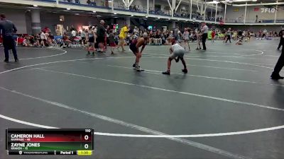 110 lbs Round 3 (8 Team) - Cameron Hall, Rampage vs Zayne Jones, Kraken