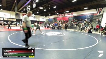 190 lbs 5th Place Match - Eduardo Reyes, Long Beach Poly vs Joel Pulido, Lakeside