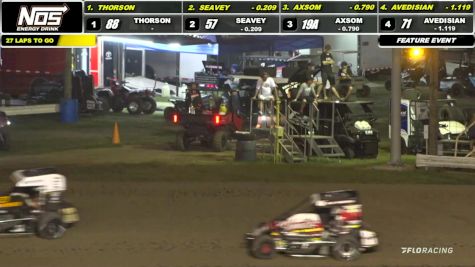 Full Replay | USAC Midwest Midget Championship Saturday at Jefferson County Speedway 7/15/23