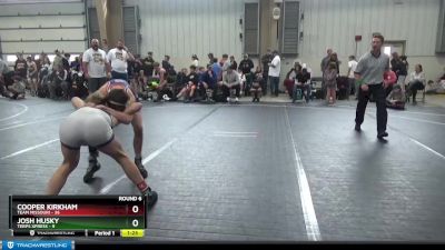 120 lbs Round 6 (8 Team) - Cooper Kirkham, Team Missouri vs Josh Husky, Terps Xpress