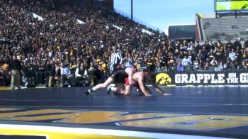 184lbs Match Sam Brooks (Iowa) vs. Jordan Rogers (OSU)