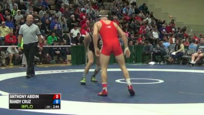 141lbs Match Anthony Abidin (NEBRASKA) vs. Randy Cruz (LEHIGH UNIVERSITY)