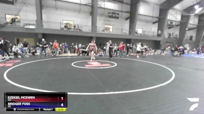 175 lbs 1st Place Match - Ezekiel McEwen, WA vs Bridger Foss, OR