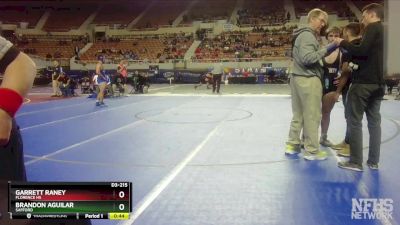 D3-215 lbs Cons. Round 1 - Garrett Raney, Florence Hs vs Brandon Aguilar, Safford