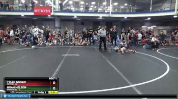 72 lbs Round 1 (8 Team) - Tyler Gieger, M2TCNJ vs Noah Nelson, Ranger WC