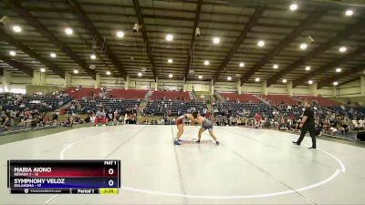 180 lbs Placement (4 Team) - MARIA AIONO, Nevada 1 vs Symphony Veloz, Oklahoma