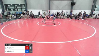 66 kg Rr Rnd 1 - Landon Yoder, Shenandoah Valley Wrestling Club vs Caden Inkley, Team Alien