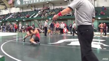 125lbs Semi-finals Carter Ballinger (CMU) vs. Johnny Jiminez (Wisconsin)