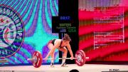 Kathleen Winters (USA, W48kg) 75kg Snatch and 90kg C&J