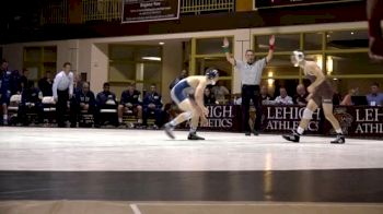 133lbs Match John Mele (Lehigh) vs. Dom Forys (Pitt)