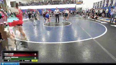 132 lbs Champ. Round 2 - Ayden Meehan, Timberlake vs Finn Case, Coeur D Alene