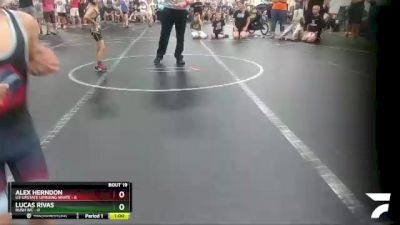 44 lbs Round 5 (8 Team) - Alex Herndon, U2 Upstate Uprising White vs Lucas Rivas, Rush WC