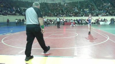 100 lbs Round Of 32 - Liam Lumbley, Bartlesville Junior High vs Jace Larman, Team Choctaw