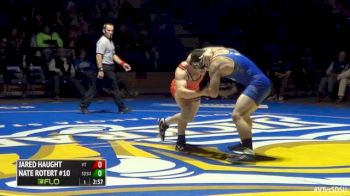 197lbs Match Jared Haught (VT) vs. Nate Rotert (SDSU)