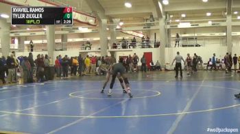 133 3rd Place Xvaviel Ramos (Duke) vs. Tyler Ziegler (Gardner-Webb)