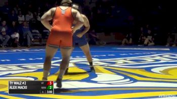 285lbs Match Ty Walz (Virginia Tech) vs. Alex Macki (SDSU)