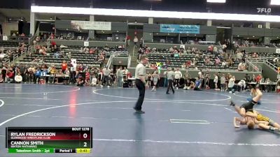 70 lbs Cons. Round 4 - Rylan Fredrickson, Glenwood Wrestling Club vs Cannon Smith, Hinton Mathawks