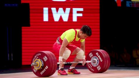 World Record Clean & Jerk and Total - Chen Lijun 183kg + 333kg