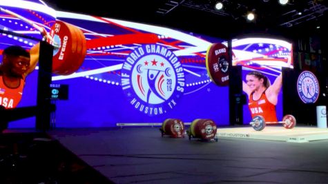 IWF World Championships M 77kg D Session Snatch