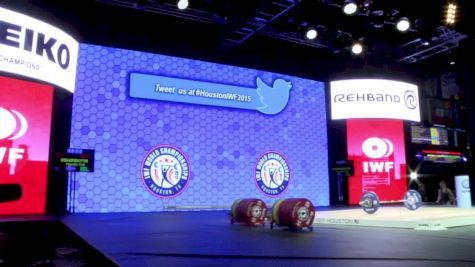 IWF World Championships W 63kg C Session Snatch