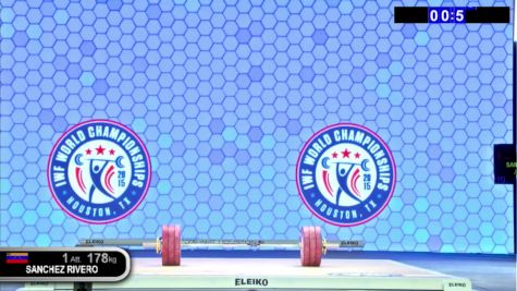 IWF World Championships M 77kg B Session Clean & Jerk