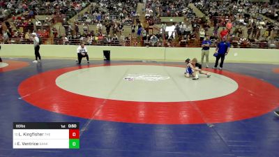 60 lbs Round Of 16 - Liam Kingfisher, The Storm Wrestling Center vs Evan Ventrice, Banks Co. BattleBorn Wrestling